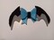 Black Bat Wings hair bow with hair clip for girls toddlers baby girl hair clip hair accessories glitter hair bow gift go girl baby headband product 1
